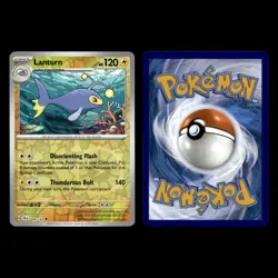 Lanturn Card 49.0 Scarlet Violet Series Stellar Crown Pokemon Cards Collection - Image 3