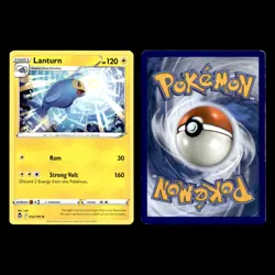 Lanturn Card 49.0 Scarlet Violet Series Stellar Crown Pokemon Cards Collection - Image 6