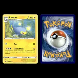 Lanturn Card 49.0 Scarlet Violet Series Stellar Crown Pokemon Cards Collection - Image 8