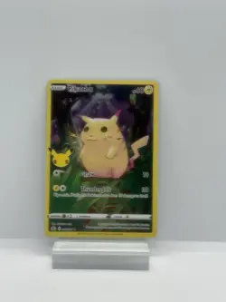 Pokemon Pikachu 005/025 25th Anniversary Full Art Card NM Condition - Image 1