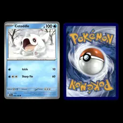 Cetoddle Card 54.0 Scarlet Violet Series Paldea Evolved Pokemon Cards Set TCG - Image 4