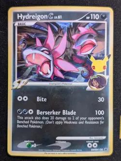 Hydreigon C lv.61 - SWSH138 SWSH: Sword & Shield Promo Cards Pokemon NM Holo - Image 1