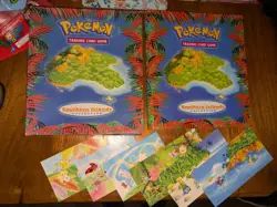 Pokemon Southern Islands Trading Card Folder With All 6 Postcards & Inserts - Image 1