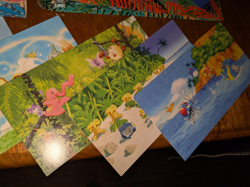 Pokemon Southern Islands Trading Card Folder With All 6 Postcards & Inserts - Image 3