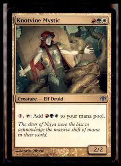 Magic: The Gathering Knotvine Mystic Conflux 114/14 LP 5 Card Lot - Image 1