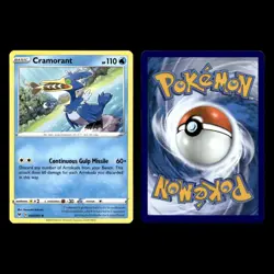 Cramorant Card 58.0 Scarlet Violet Series Twilight Masquerade Pokemon Cards - Image 8