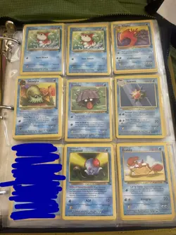 Pokemon TCG Card Binder Collection With 490 Cards. List of cards in description. - Image 1