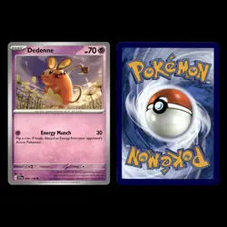 Dedenne Card 36.0 Scarlet Violet Series Paldean Fates Pokemon Cards Collection - Image 8