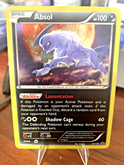 Pokemon Card- Absol XY178 Promo- Black Star Promo 2016- Cosmos Holo MP - Image 3