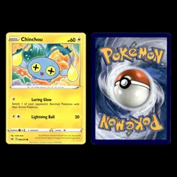 Chinchou Card 20.0 Scarlet Violet Series Paldean Fates Pokemon Cards Set TCG - Image 5