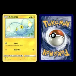 Chinchou Card 20.0 Scarlet Violet Series Paldean Fates Pokemon Cards Set TCG - Image 6