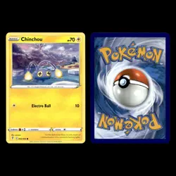 Chinchou Card 20.0 Scarlet Violet Series Paldean Fates Pokemon Cards Set TCG - Image 8