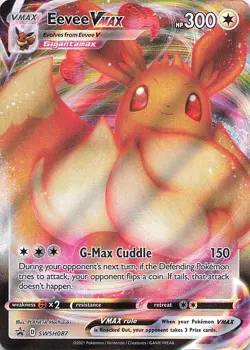 Eevee VMAX Holofoil Promo SWSH: Sword & Shield Promo Cards SWSH087 NM - Image 1