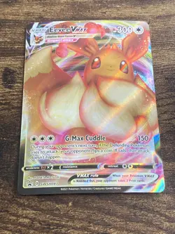 Eevee VMAX SWSH087 SWSH: Sword & Shield Promo Card C4671* - Image 1