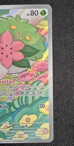 Shaymin 185/182 Destined Rivals Illustration Rare Gold Star Pokemon Card - Image 2
