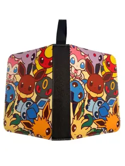 Eevee Pokemon Trading Card Binder Holder Case Album Book 50 Sheets 400-Slot Cute - Image 1