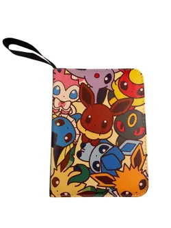 Eevee Pokemon Trading Card Binder Holder Case Album Book 50 Sheets 400-Slot Cute - Image 3