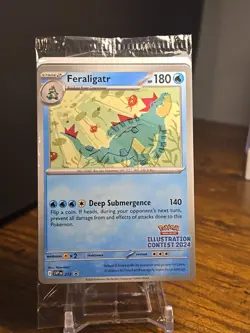 Pokemon TCG Illustration Contest 2024 Promo Cards SEALED (All 3 Promos) Pikachu - Image 1