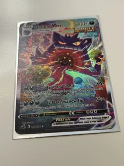 Fusion Strike Gengar VMAX 271 Alternate Alt Art Cust0m Fan Made DIY Card See Pic - Image 2