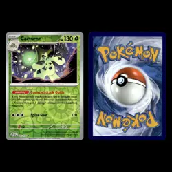 Cacturne Card 6.0 Scarlet Violet Pokemon Cards Collection Set Deck Building - Image 3
