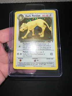NM Dark Persian Holo 6/110 Legendary Collection Pokemon Card - Image 1