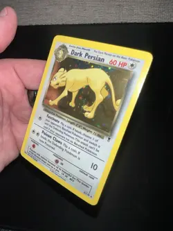 NM Dark Persian Holo 6/110 Legendary Collection Pokemon Card - Image 5