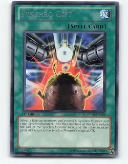 Synchro Gift #DP10-EN024 Rare 1st edition Yugioh Card - Image 1