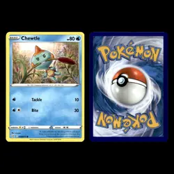 Chewtle Card Pokemon Cards Collection Set Deck Building TCG - Image 4