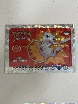 Mew #151 - Cracked Ice - Who's That Pokemon 2025 - Pokemon Card NM - Image 1