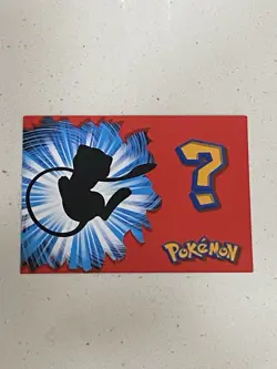 Mew #151 - Cracked Ice - Who's That Pokemon 2025 - Pokemon Card NM - Image 2