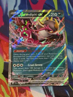 Pokemon Shrouded Fable #38/64 Fezandipiti ex Double Rare Holo - Image 1