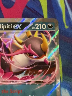 Pokemon Shrouded Fable #38/64 Fezandipiti ex Double Rare Holo - Image 4