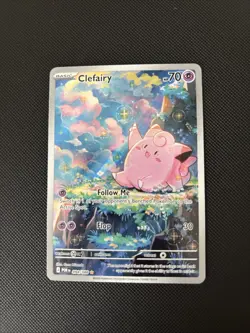 Clefairy 094/088 IR Secret Rare Perfect Order Pokemon Card NM/M Pack Fresh! - Image 1