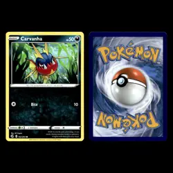 Carvanha Card  42.0 Scarlet Violet Series Temporal Forces Pokemon Cards Set TCG - Image 6