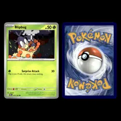 Blipbug Card 10 Scarlet Violet Series Paradox Rift Pokemon Cards Collection - Image 8