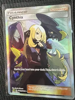 Cynthia Trainer SV82/SV94 Pokemon Hidden Fates Holo Rare NM - Image 3