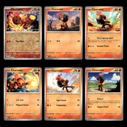 Charcadet Card 14 Scarlet Violet Series Paldean Fates Pokemon Cards Collection - Image 1