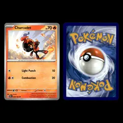 Charcadet Card 14 Scarlet Violet Series Paldean Fates Pokemon Cards Collection - Image 7