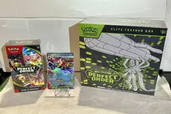 Pokemon Perfect Order Elite Trainer Box + Booster Bundle Sealed + Mega Starmie - Image 1