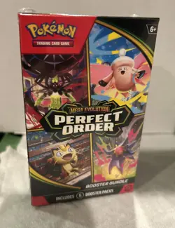Pokemon Perfect Order Elite Trainer Box + Booster Bundle Sealed + Mega Starmie - Image 2
