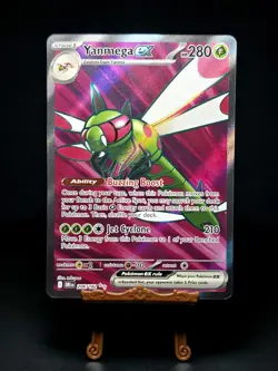 Pokemon TCG Yanmega ex 206/182 Full Art Rare SV10 Destined Rivals (Pack Fresh) - Image 1