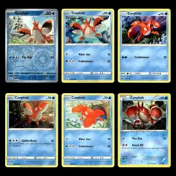 Corphish Card 47 Scarlet Violet Series Twilight Masquerade Pokemon Cards Set - Image 1