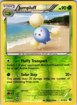 Jumpluff 5/114 XY - Steam Siege Pokemon TCG LP - Image 1