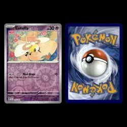 Cutiefly Card 75 Scarlet Violet Series Temporal Forces Pokemon Cards Set TCG - Image 3