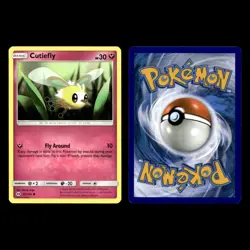 Cutiefly Card 75 Scarlet Violet Series Temporal Forces Pokemon Cards Set TCG - Image 6