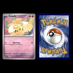 Cutiefly Card 75 Scarlet Violet Series Temporal Forces Pokemon Cards Set TCG - Image 8