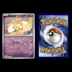 Ribombee Card 76 Scarlet Violet Series Temporal Forces Pokemon Cards Set TCG - Image 6