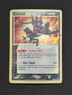Greninja Gold Star SWSH144 Sword & Shield Promo Pokemon TCG Holo - Image 1