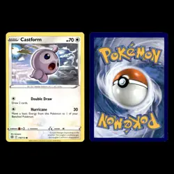 Castform Card 105 Sun Moon Guardians Rising Pokemon Cards Collection Set TCG - Image 5