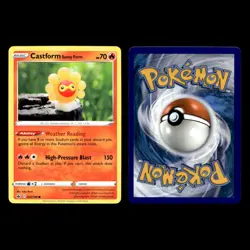 Castform Card 105 Sun Moon Guardians Rising Pokemon Cards Collection Set TCG - Image 6